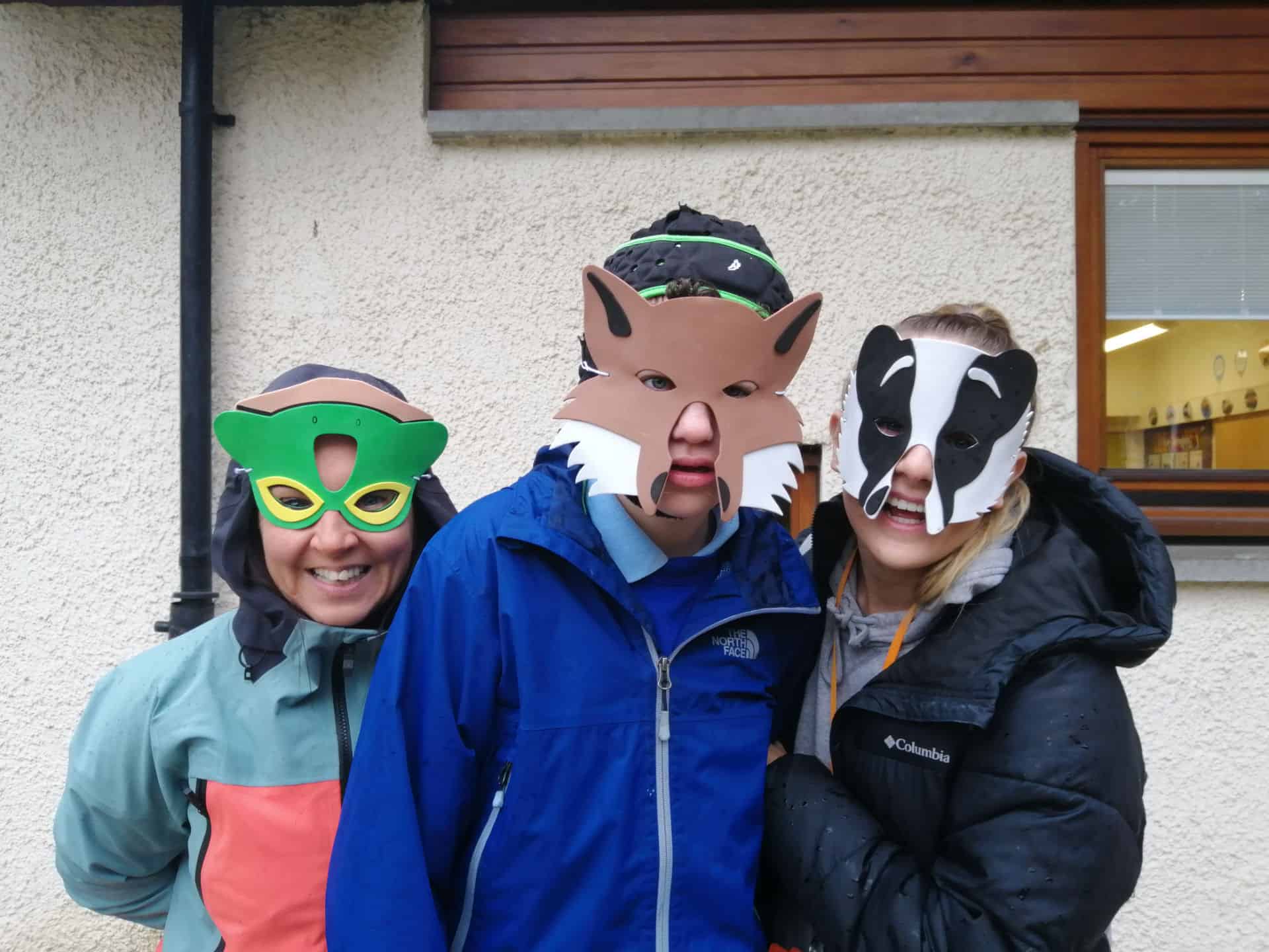 Eco Drama - children in masks