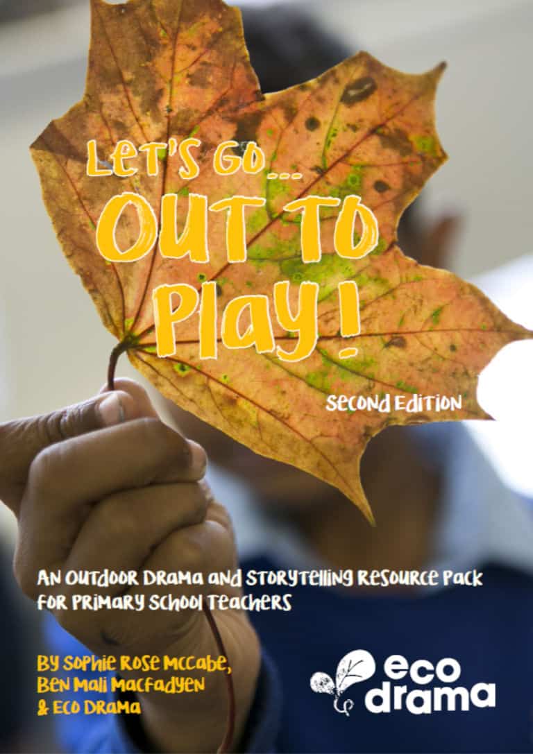 Front cover of 2nd Edition Eco Drama resource pack